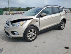 Salvage cars for sale at Lebanon, TN auction: 2018 Ford Escape SE