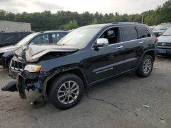 Salvage cars for sale at Exeter, RI auction: 2015 Jeep Grand Cherokee Limited