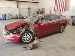 Salvage cars for sale at Lufkin, TX auction: 2015 Ford Fusion SE