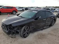 Salvage cars for sale at Houston, TX auction: 2014 Nissan Maxima S