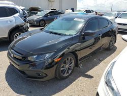 Salvage cars for sale at Tucson, AZ auction: 2021 Honda Civic EX