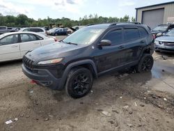 Salvage cars for sale at Duryea, PA auction: 2016 Jeep Cherokee Trailhawk