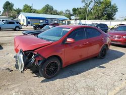 Salvage cars for sale at Wichita, KS auction: 2014 Toyota Corolla L