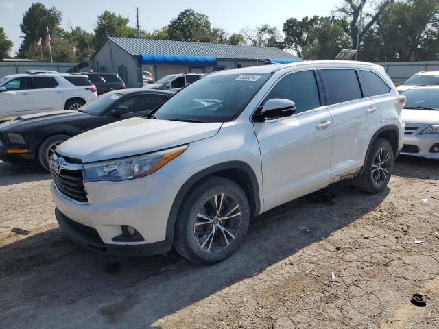 2016 Toyota Highlander XLE