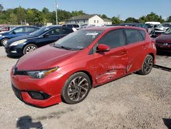 Scion salvage cars for sale: 2016 Scion IM