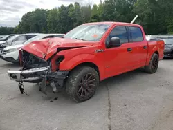 Salvage cars for sale at Glassboro, NJ auction: 2017 Ford F150 Supercrew