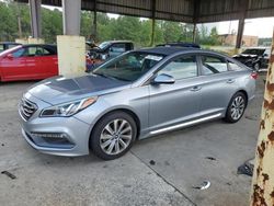 Salvage cars for sale at Gaston, SC auction: 2015 Hyundai Sonata Sport