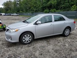 Salvage cars for sale at Candia, NH auction: 2012 Toyota Corolla Base