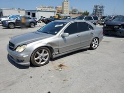 Mercedes-Benz salvage cars for sale: 2007 Mercedes-Benz C 230