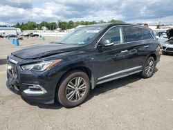 Salvage cars for sale at Pennsburg, PA auction: 2017 Infiniti QX60