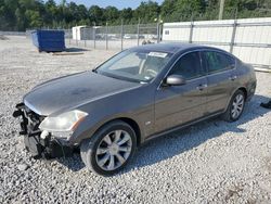 Salvage cars for sale at Ellenwood, GA auction: 2006 Infiniti M35 Base