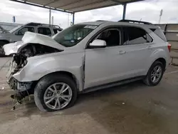 Salvage cars for sale at Anthony, TX auction: 2017 Chevrolet Equinox LT