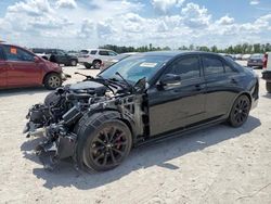 Salvage cars for sale at Houston, TX auction: 2022 Cadillac CT4-V Blackwing