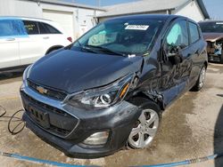 Salvage cars for sale at Pekin, IL auction: 2021 Chevrolet Spark LS