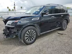 Nissan Vehiculos salvage en venta: 2021 Nissan Armada SL