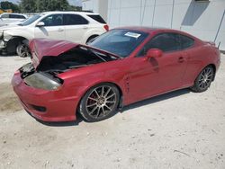 Salvage cars for sale at Apopka, FL auction: 2005 Hyundai Tiburon GT