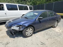 Salvage cars for sale at Waldorf, MD auction: 2006 Honda Accord LX