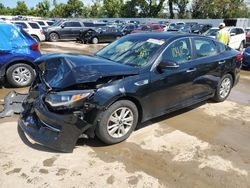 KIA salvage cars for sale: 2018 KIA Optima LX