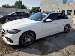 Salvage cars for sale at Littleton, CO auction: 2023 Mercedes-Benz C 300 4matic