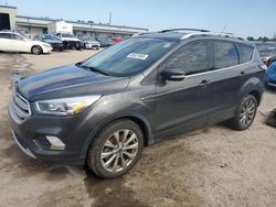 Salvage cars for sale at Harleyville, SC auction: 2018 Ford Escape Titanium