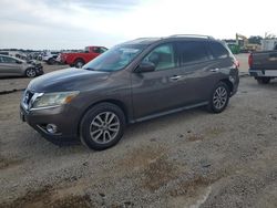 Salvage cars for sale at Theodore, AL auction: 2015 Nissan Pathfinder S