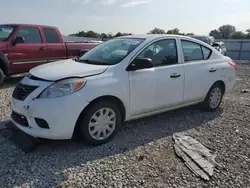 Nissan salvage cars for sale: 2014 Nissan Versa S