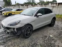 Salvage cars for sale at Opa Locka, FL auction: 2019 Porsche Macan