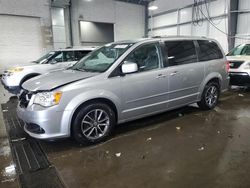 Salvage cars for sale at Ham Lake, MN auction: 2017 Dodge Grand Caravan SXT