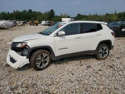 Jeep salvage cars for sale: 2021 Jeep Compass Limited