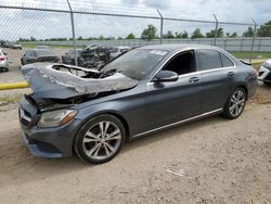 Mercedes-Benz c300 salvage cars for sale: 2015 Mercedes-Benz C300