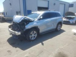 Salvage cars for sale at Vallejo, CA auction: 2014 Toyota Highlander XLE