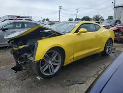 Chevrolet Camaro lt salvage cars for sale: 2018 Chevrolet Camaro LT