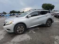 Salvage cars for sale at Orlando, FL auction: 2017 Nissan Murano S