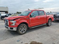 Salvage trucks for sale at Kansas City, KS auction: 2016 Ford F150 Supercrew