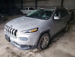 Jeep salvage cars for sale: 2014 Jeep Cherokee Limited