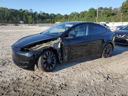 Salvage cars for sale at Ellenwood, GA auction: 2023 Tesla Model Y