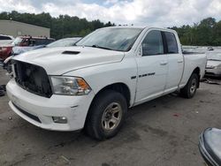 Salvage trucks for sale at Exeter, RI auction: 2011 Dodge RAM 1500