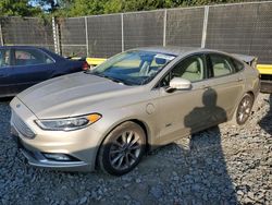 Ford Fusion se Phev salvage cars for sale: 2017 Ford Fusion SE Phev