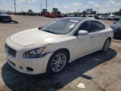 Nissan salvage cars for sale: 2010 Nissan Maxima S