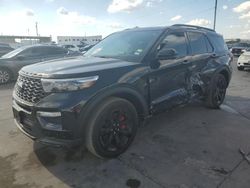 Salvage cars for sale at Grand Prairie, TX auction: 2023 Ford Explorer ST