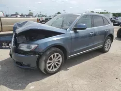 Salvage cars for sale at Indianapolis, IN auction: 2015 Audi Q5 Premium Plus