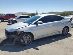 Salvage cars for sale at Las Vegas, NV auction: 2018 Hyundai Elantra SEL