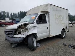 Salvage trucks for sale at Arlington, WA auction: 2004 Ford Econoline E350 Super Duty Cutaway Van