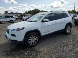 Salvage cars for sale at Hillsborough, NJ auction: 2016 Jeep Cherokee Limited