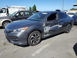 Salvage cars for sale at Vallejo, CA auction: 2017 Honda Accord EXL