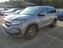 Salvage cars for sale at Savannah, GA auction: 2022 Honda Pilot Touring