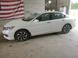 Salvage cars for sale at Columbia, MO auction: 2016 Honda Accord EXL