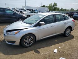 Salvage cars for sale at Woodhaven, MI auction: 2018 Ford Focus SE