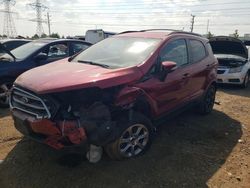 Salvage cars for sale at Elgin, IL auction: 2018 Ford Ecosport SE