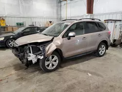 Subaru Vehiculos salvage en venta: 2015 Subaru Forester 2.5I Premium